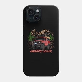 Land Cruiser Adventure Seeker - Pink Phone Case