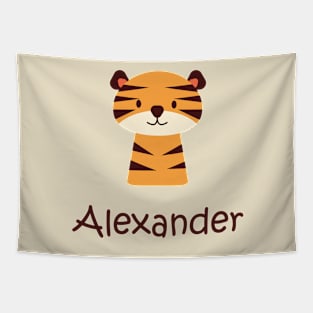 Alexander sticker Tapestry