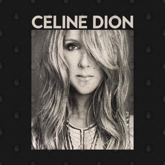 Celine Dion // 80s Aesthetic - Celine Dion - T-Shirt | TeePublic