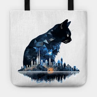 Cat Pet Animal Beauty Nature City Discovery Tote