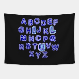 ABC Alphabet I Love You English Teacher Valentines Day Gift Tapestry