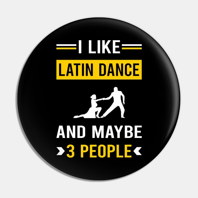 3 People Latin Dance Dancing Dancer Pin by Good Day