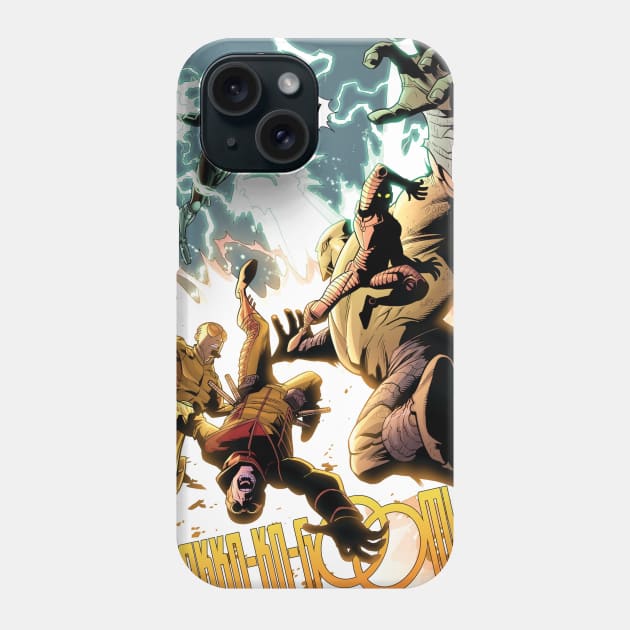 guardian of the globe Phone Case by super villain