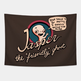 Jasper the "Friendly" Ghost Tapestry