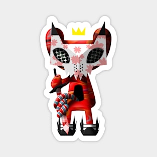 red warrior cat Magnet