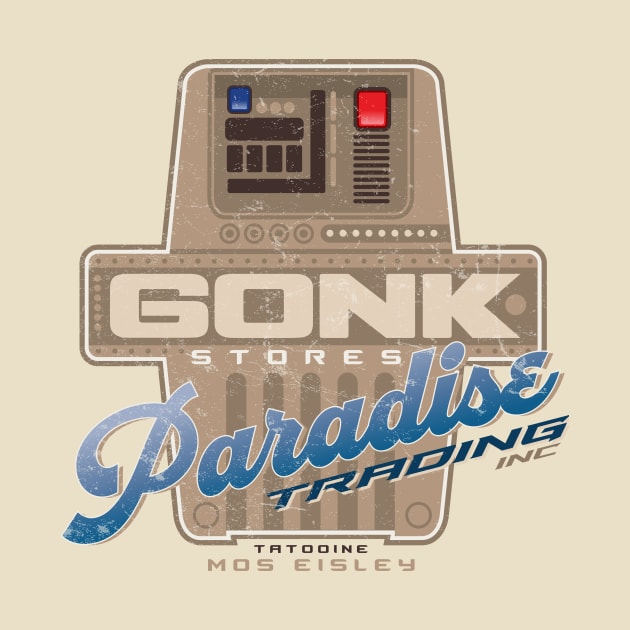 Gonk-Stores Paradise Trading, Inc. by MindsparkCreative