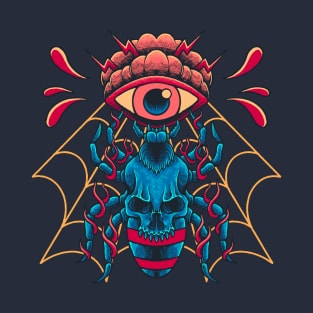 Skull Spider Creep T-Shirt