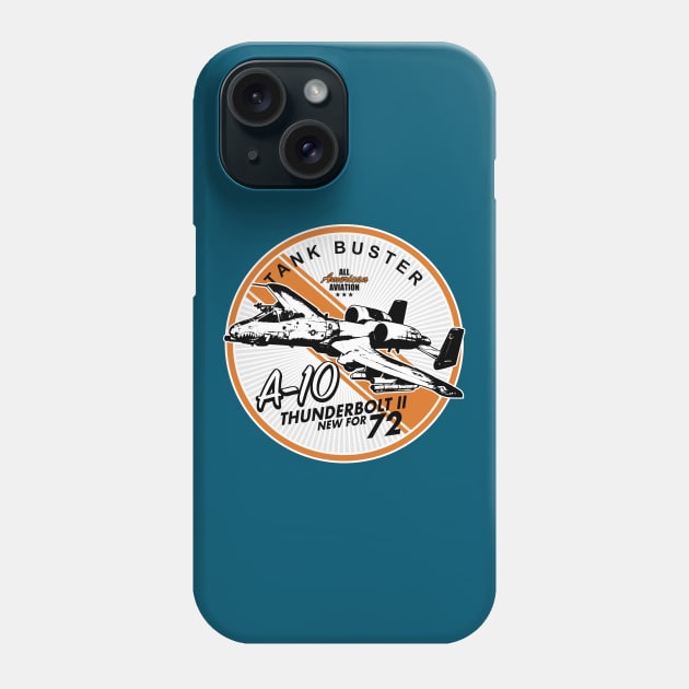 A-10 Thunderbolt II Patch Phone Case by TCP