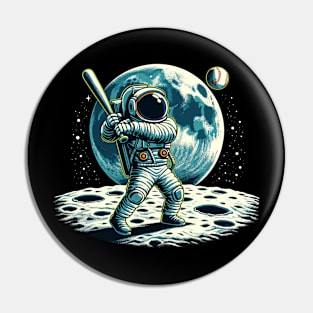 Baseball Novelty Astronaut Funny Baseball Pin