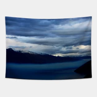 Night across the Lake Tapestry