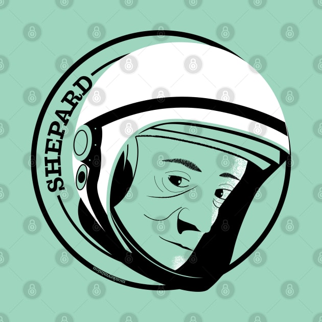 Alan Shepard by monkeyminion