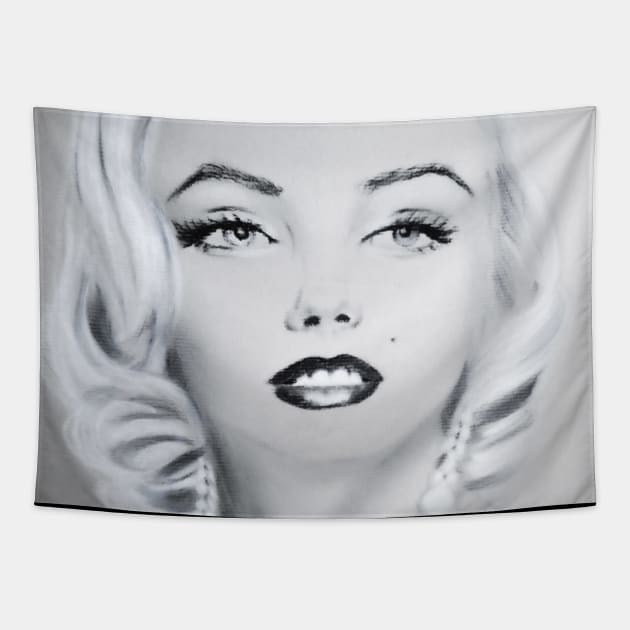 Diva Marilyn M Tapestry by SisiArtist