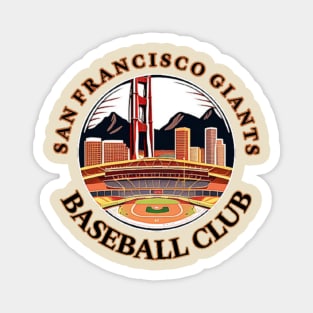 baseball club - SFG Magnet