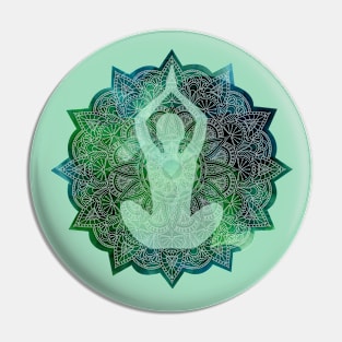 yoga design Pin