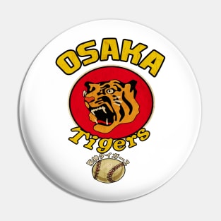 Osaka Tigers 1935 // Vintage Sport Logo Pin