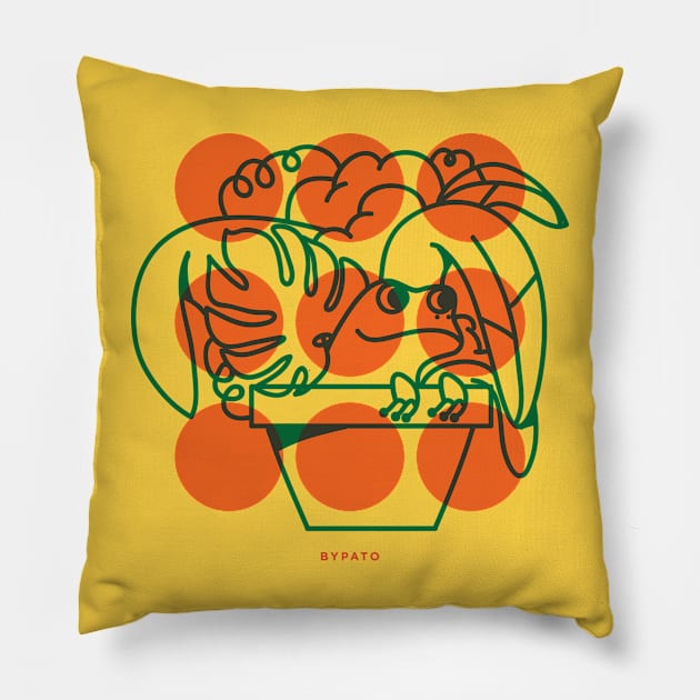 Froggie Pillow by bypato