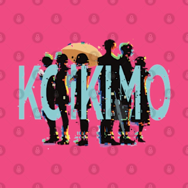 K2 Koikimo It's Too Sick to Call this Love Koi to Yobu ni wa Kimochi Warui Anime Manga Characters Ryo Amakusa Ichika Arima Rio Kai Masuda Arie Glitch Typography and Graphics Japanese Streetwear Style by Animangapoi