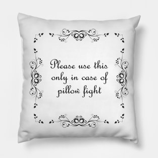 Pillow fight Pillow