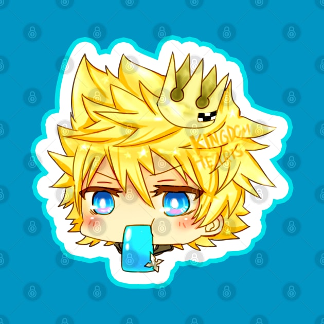 Roxas Seasalt Ice King by candypiggy