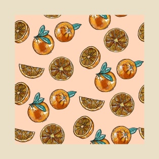 Oranges Pattern T-Shirt