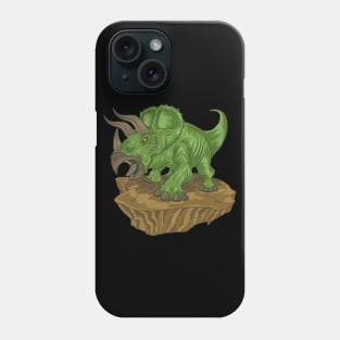 Triceratops Habitat Phone Case