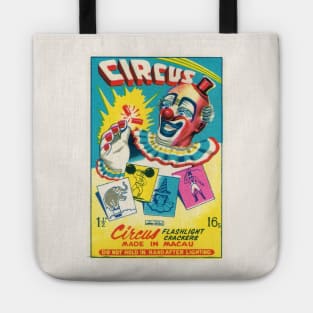 VINTAGE FIRECRACKER CIRCUS Tote