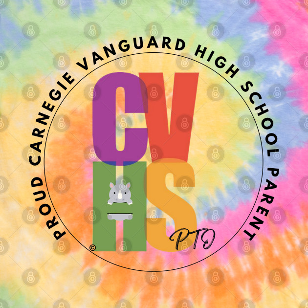 CVHS PTO PROUD PARENT LOGO IN CIRCLE by Carnegie Vanguard High School PTO