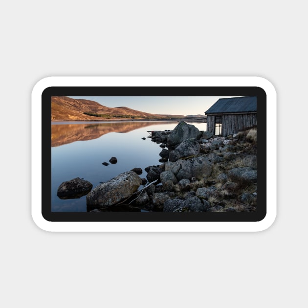 Loch Muick Boathouse Magnet by jldunbar