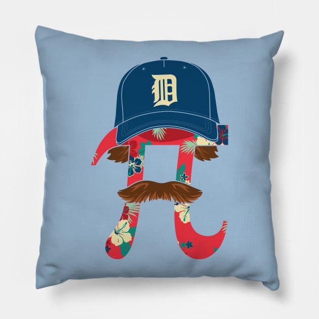 Magnum Pi Pillow by TeesYouCanBuyWithMoney