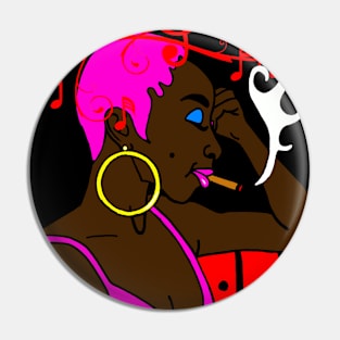 Lounge girl Pin