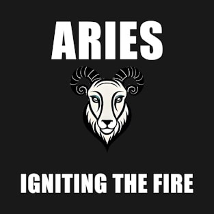 Aries Igniting Fire T-Shirt