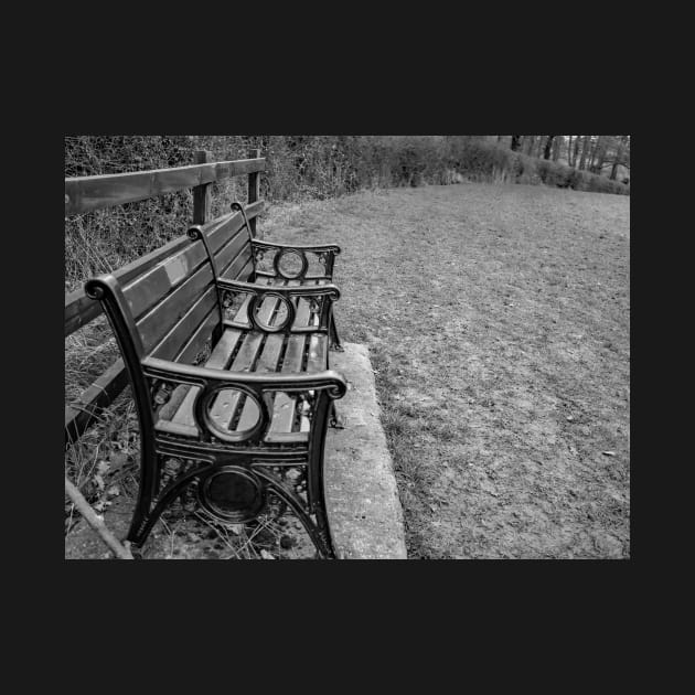 Benches overlooking the countryside in rural Norfolk, UK by yackers1