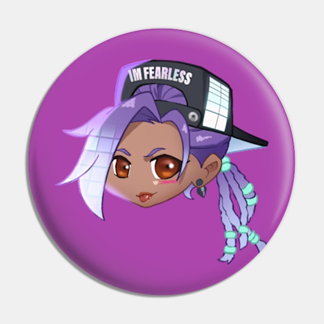 Sombra Le Sserafim Skin Pin by ahmedelsiddig