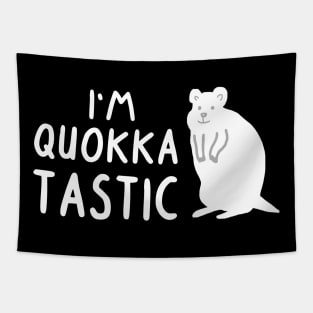 Quokkatastic Quokka Animal Marsupial Lover Tapestry