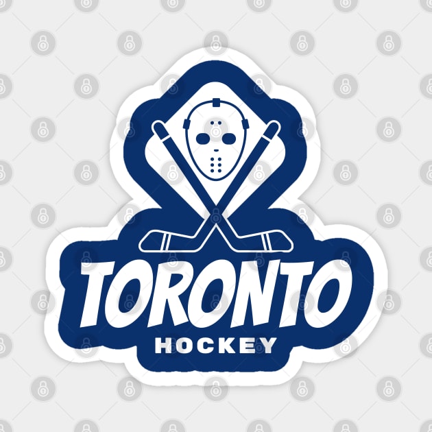 Toronto maple leafs hockey Magnet by BVHstudio