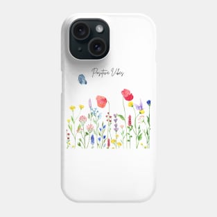 Positive vibes butterfly garden Phone Case