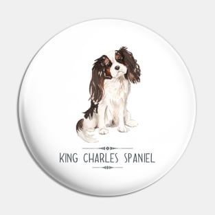 King Charles Spaniel Pin