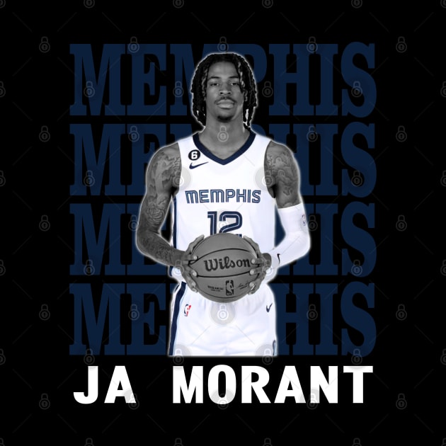 Memphis Grizzlies Ja Morant by Thejockandnerd