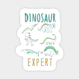 Dinosaur expert! Magnet