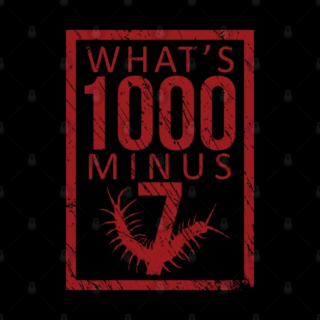 What's 1000 minus 7 by merch.x.wear