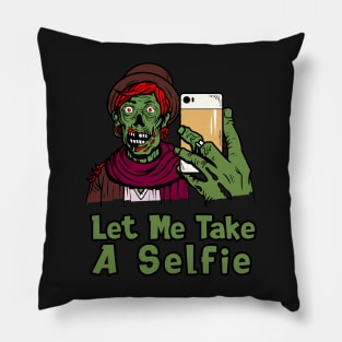 Zombie Selfie Pillow