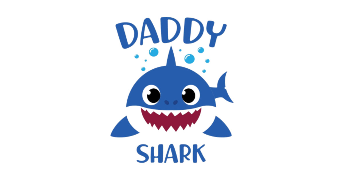 Download Daddy Shark (Baby Shark Song Clip Art) - Father's Day and ...