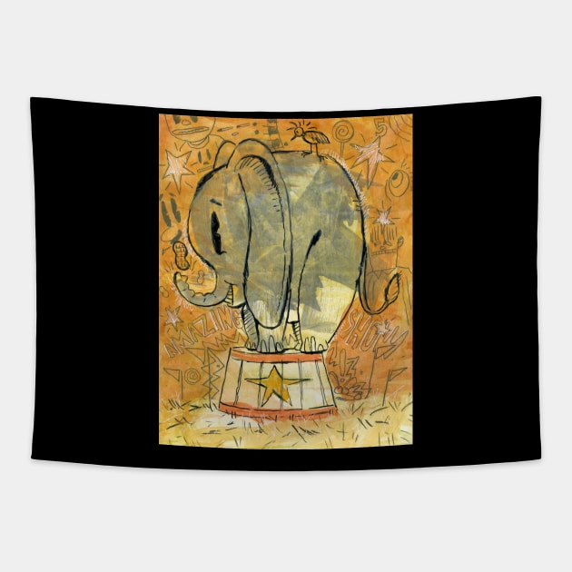 Big Top Tapestry by Randy Noble Design & Illustration