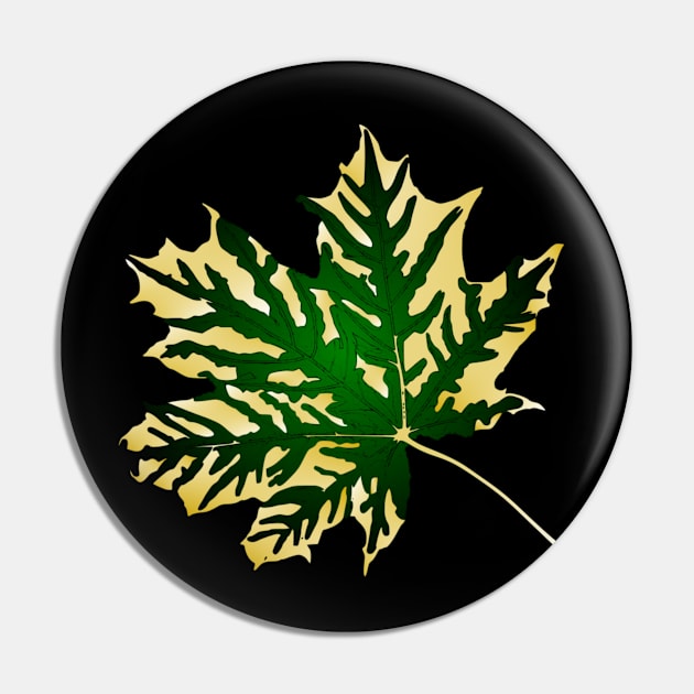 Maple leaf Pin by artbyluko