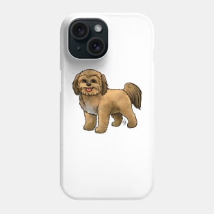 Dog - Shih Poo - Apricot Phone Case