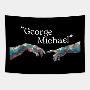 George Michael // Hand Colour Tapestry