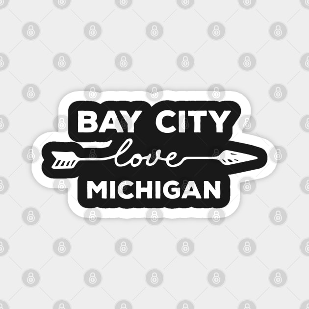 Bay City Michigan Magnet by bougieFire