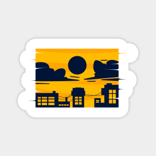 Cityscape Magnet