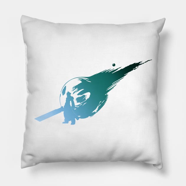 FF7 Cloud Strife Pillow by FEDchecho