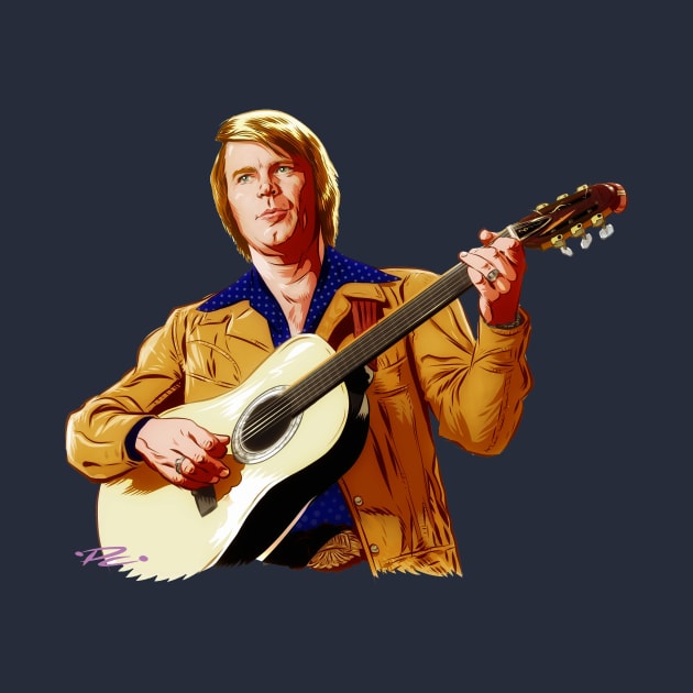 Glen Campbell - An illustration by Paul Cemmick by PLAYDIGITAL2020